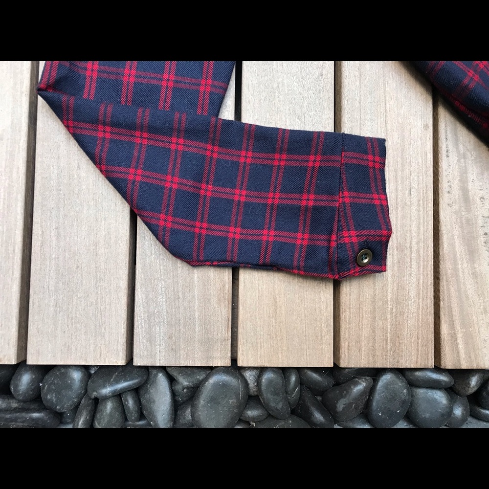 1986 Plaid Button Up - image 3